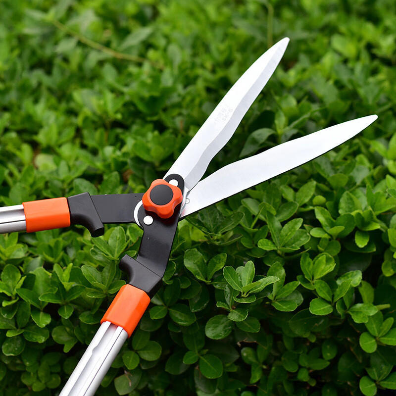 伸缩绿篱剪园艺修枝大剪刀草坪绿化篱笆剪修剪树枝剪刀 伸缩波浪绿篱