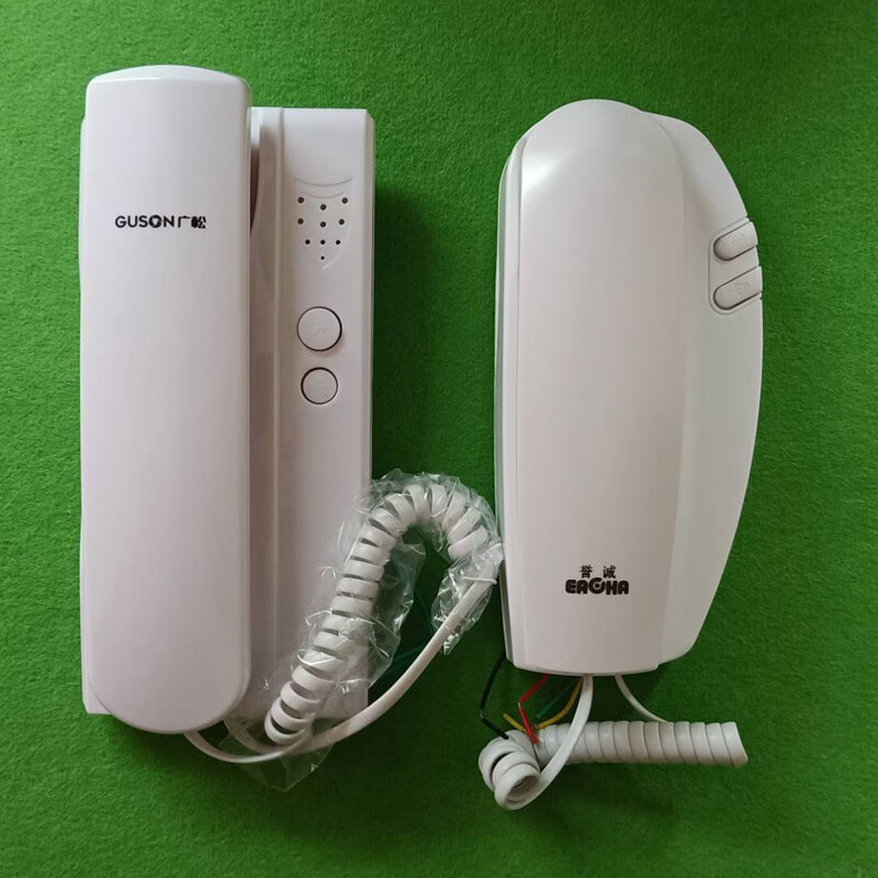 楼宇对讲通用振威室内机誉诚对讲门铃两线四线松佳两线松佳四线分机