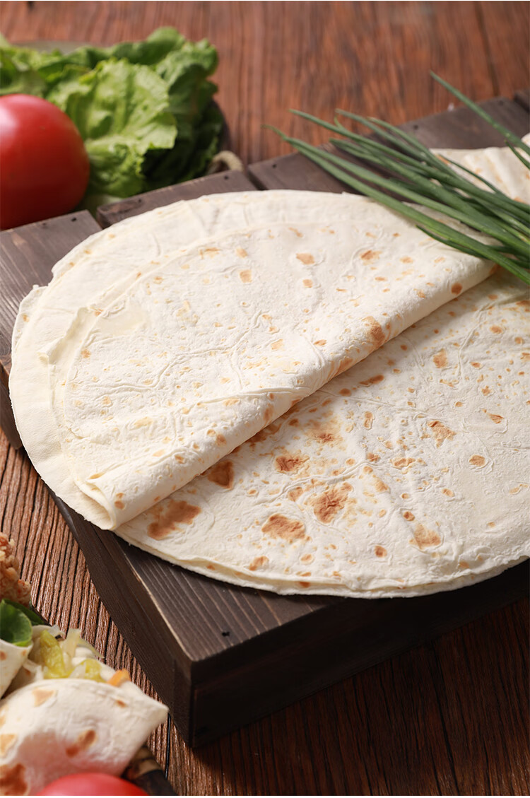 山东单饼徐州烙馍大饼卷饼皮筋饼鸡肉卷早餐面饼春饼薄饼皮5斤精选单