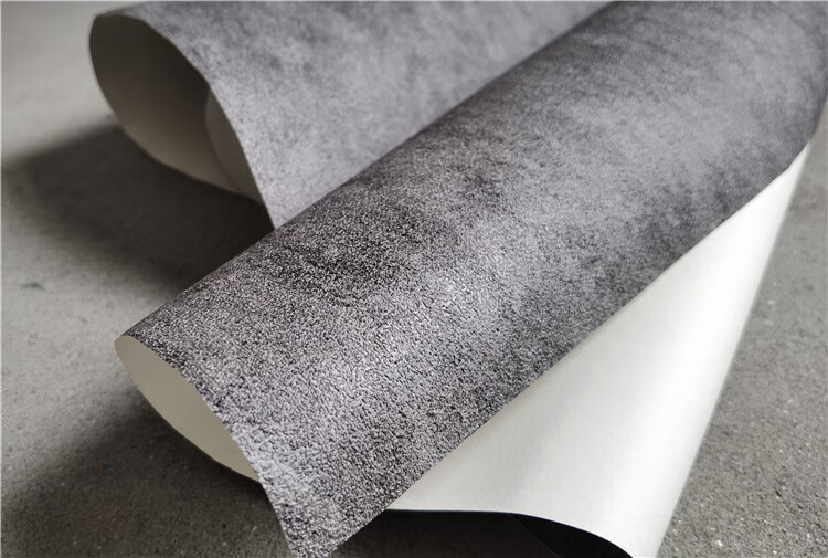 杜邦纸面料岁月沉淀石碑黑灰痕迹杜邦纸面料 设计师肌理造型时装服装