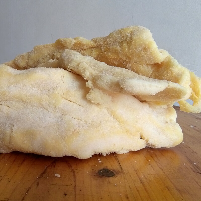 500g安徽 六安 寿县特产 正宗农村 腊猪油 咸猪油 咸猪板油