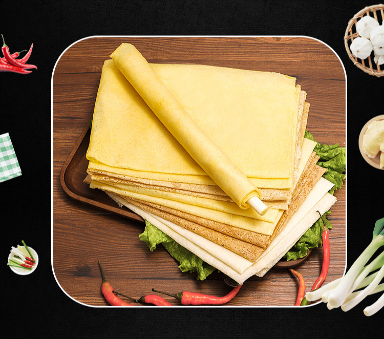 山东手工杂粮煎饼石磨小米大米高粱南瓜小麦五谷煎饼l 二斤荞麦煎饼一