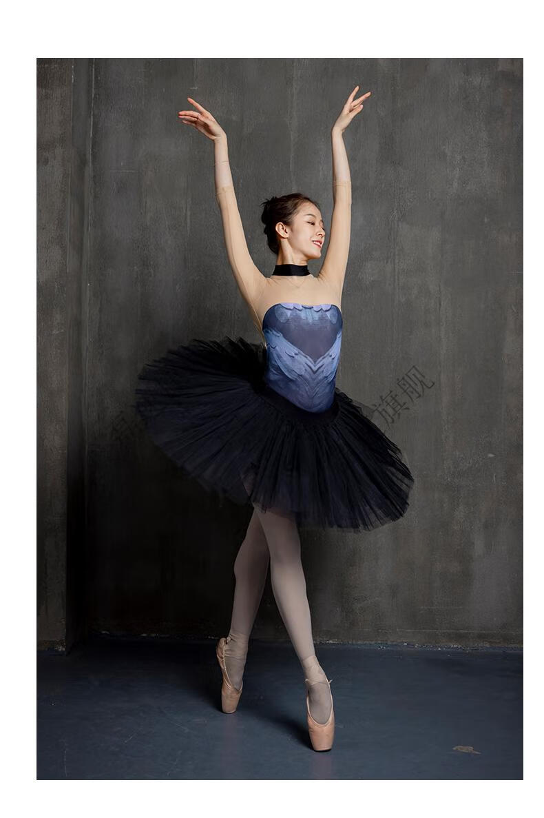 体操服芭蕾舞形体服体操服基训舍宾空中瑜伽女艺考练功服dz213 羽夜