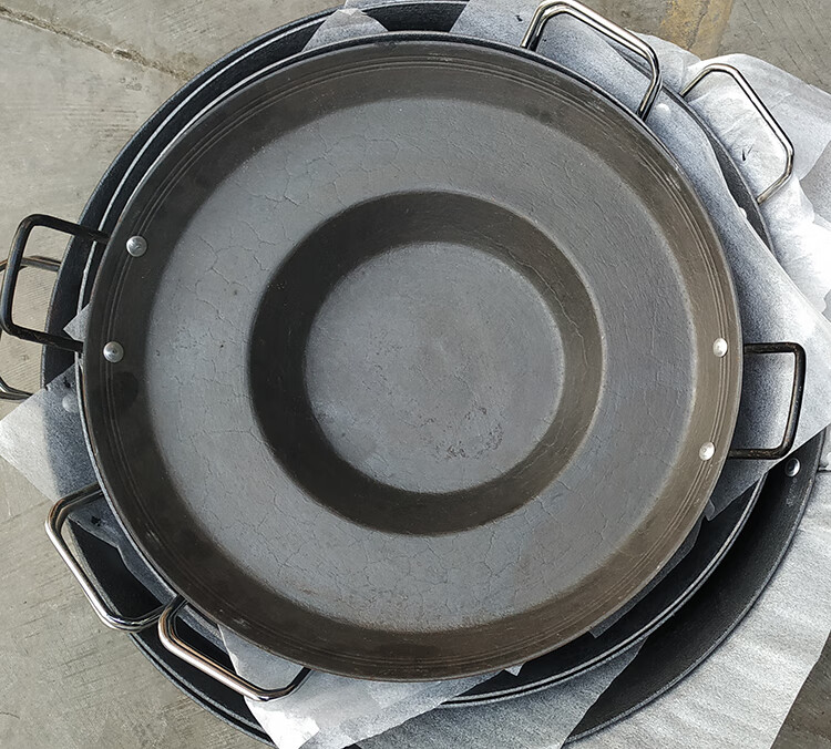 贵州烙锅的锅烙锅不粘锅炸土豆洋芋锣锅不锈钢特贵州加厚家用商用凹形