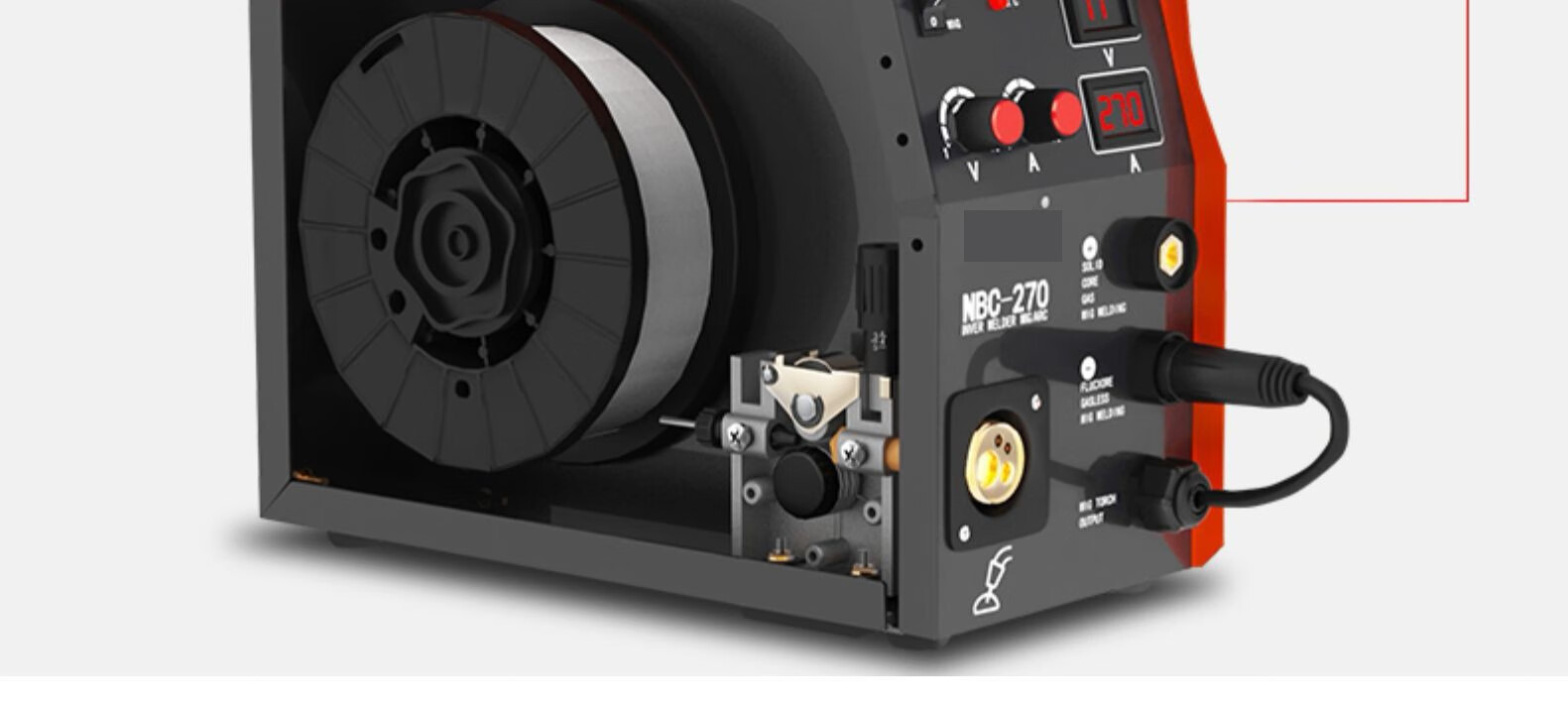 二保焊机 270 350二氧化碳气体保护焊机二保焊机一体小工巧手220v