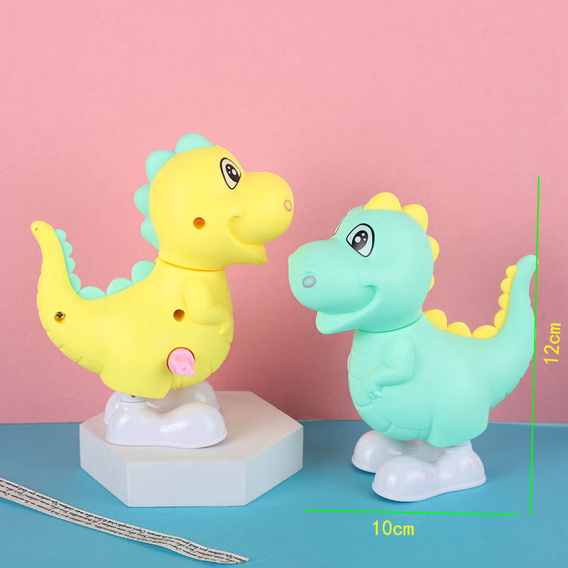 发条小鸡玩具儿童小玩具批发跳跳鸡上链发条塑料动物玩具鸡 鸭子 小鸡