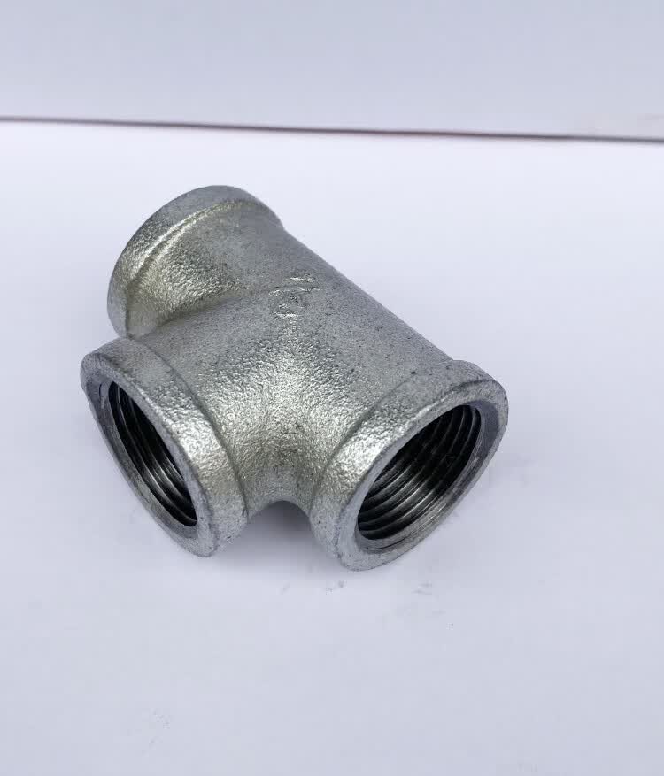 玛钢管件镀锌内丝三通管件镀锌正三通消水管丝扣三通dn25