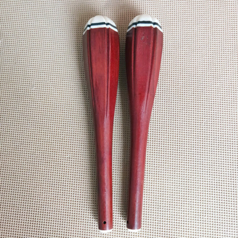 二胡轴红花梨黑檀紫檀老红木二胡琴轴六角轴麻花轴 老红木六角轴