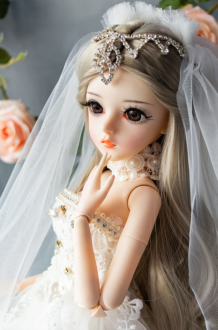 洋娃娃玩具女孩公主凯蒂套装大型珍藏仿真人偶多丽丝芭比卡密儿60同款