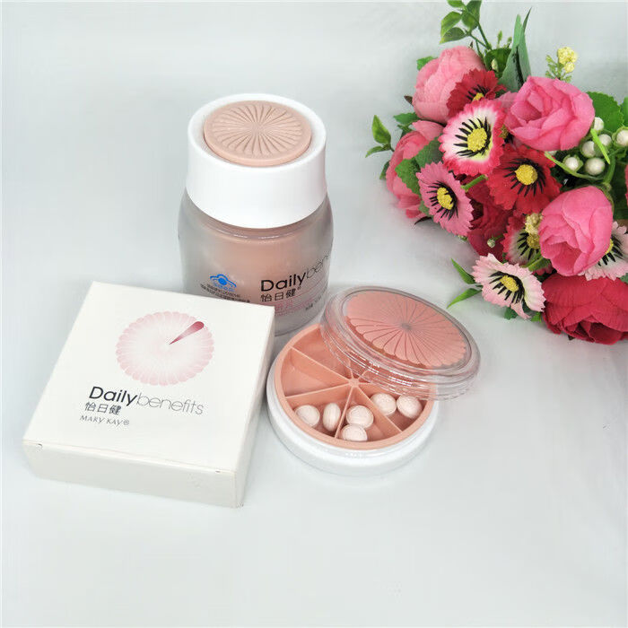 玫琳凯 多规格 粉妍片 新品 怡日健调养品粉研片 新日期 22年【图片