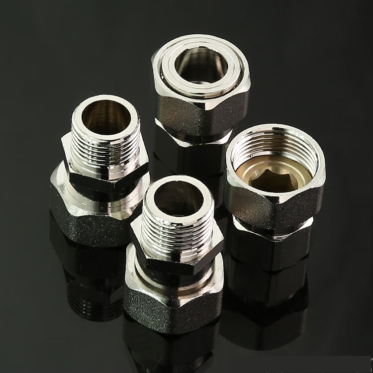 斗昂4分内丝转6分内丝电镀dn15转dn20活接1寸可活动转4分6分接头4分转