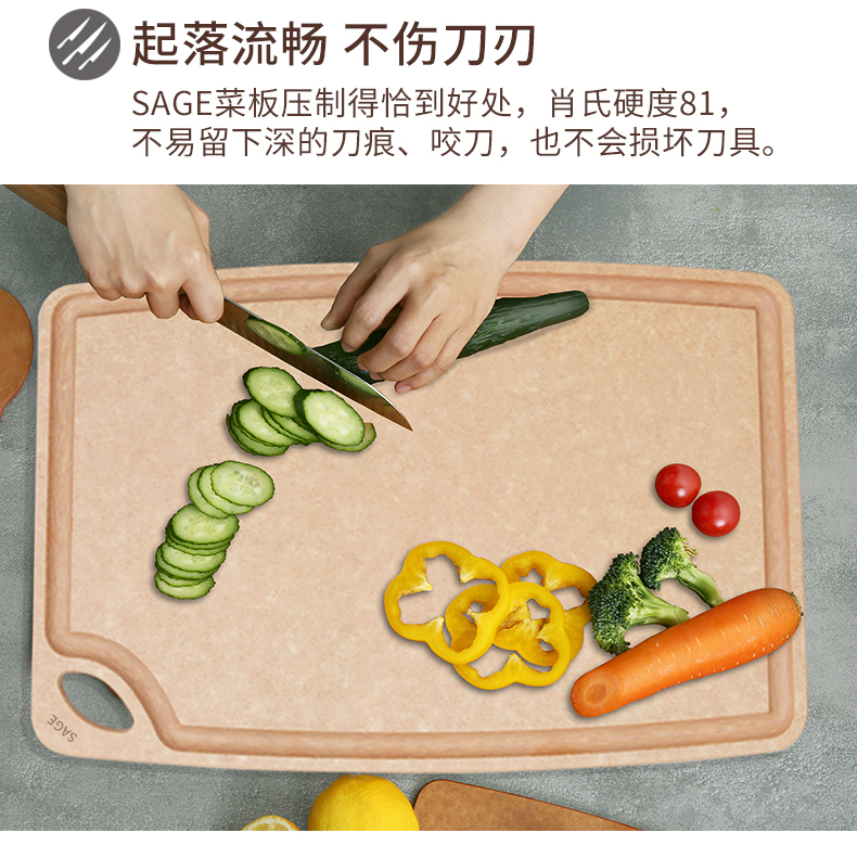 山姆同款sage菜板sage菜板美国入口砧板厨房家用世厨山姆切辅食水果粘