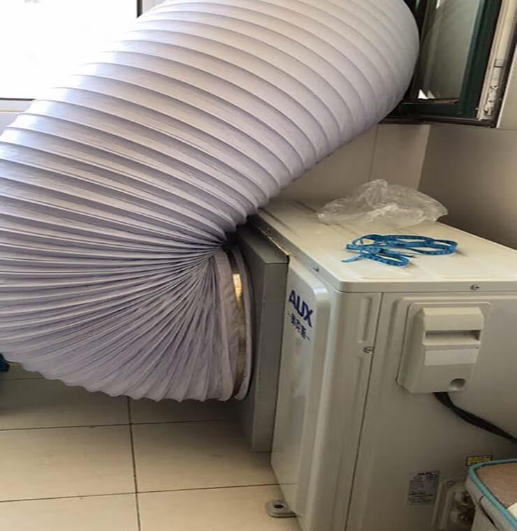 空调出风口导流管 空调外机导风管散热出风口排气管导流罩风扇罩改