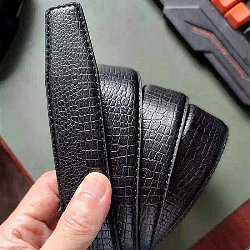 精品直发无头男士纯牛皮皮带真牛皮正宗牛皮带男款二层真皮裤腰带男