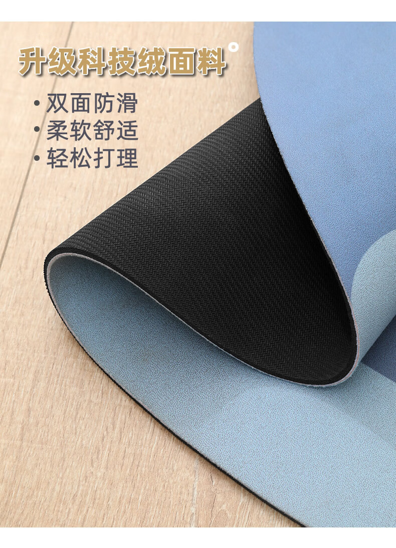 电脑椅地板保护垫地垫转椅垫子地板保护滑轮椅子圆形可擦洗书桌脚垫