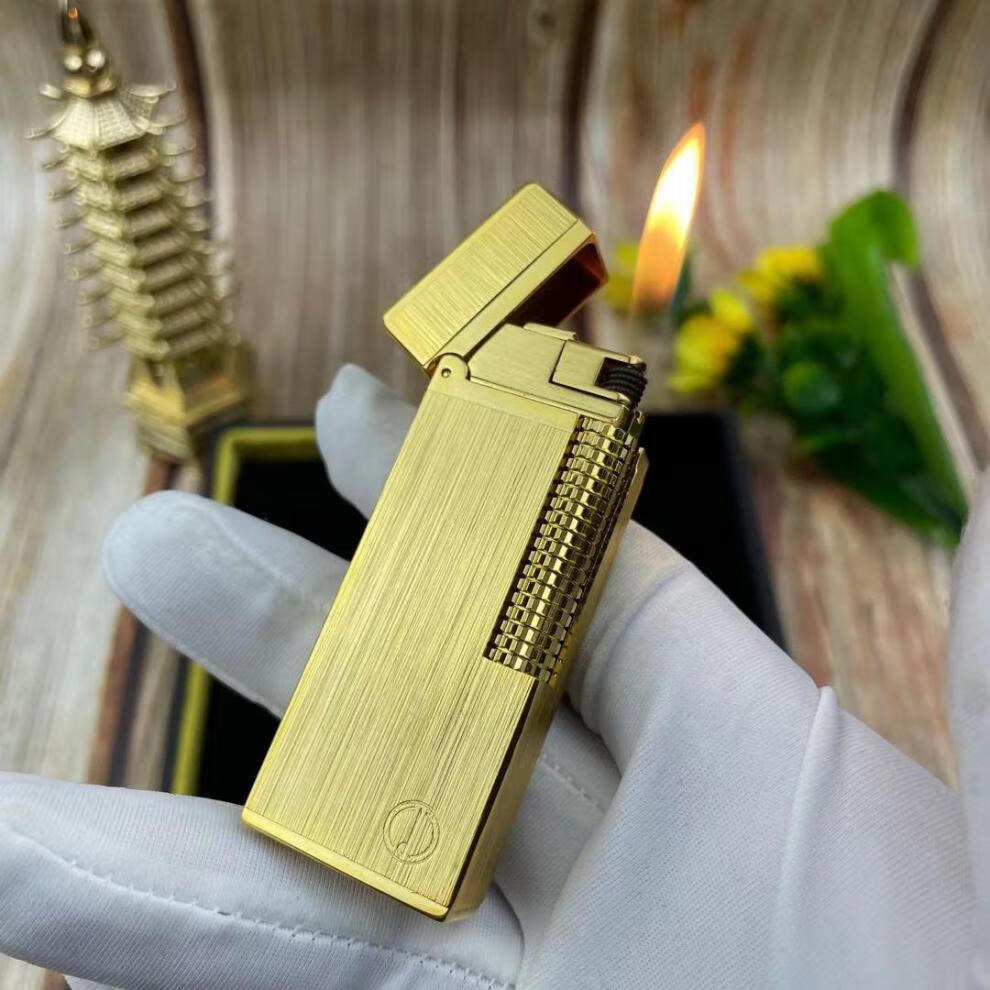 进口英国dunhill登喜路打火机朗声充气情人节七夕高档礼品送男士 钻石