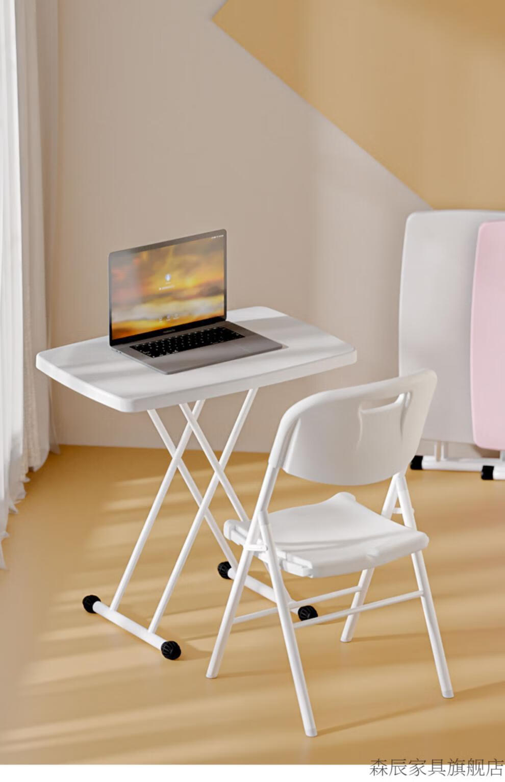 初中生单人学习桌 写作业的桌子收纳折叠网红ins风初中生写字书桌可