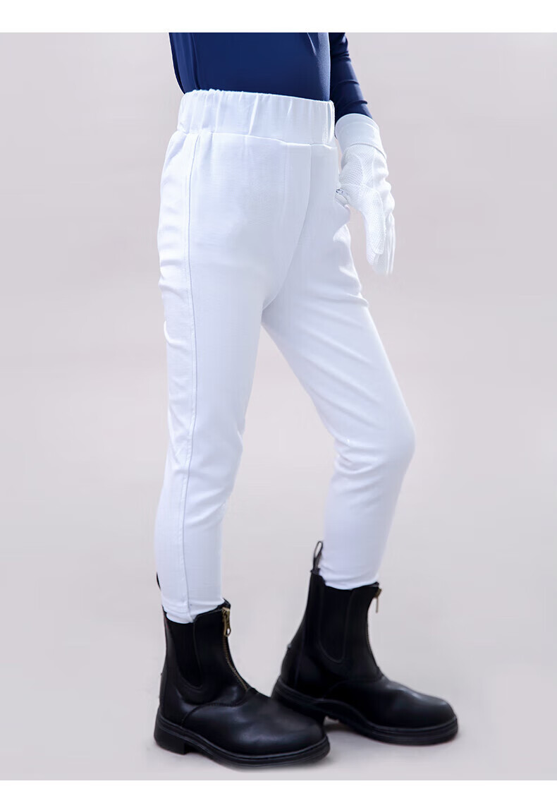 马术服悦马惠儿童马术装备高弹力马裤春夏季透气硅胶骑马裤子马术服装