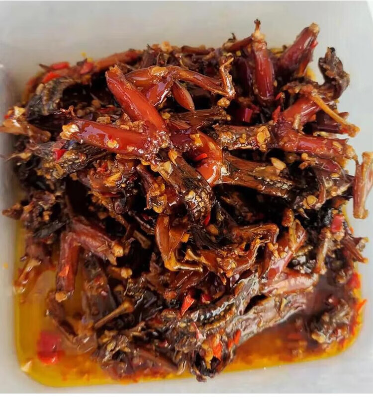 农家纯手工制作烟熏腊青蛙干干农产品风干青蛙肉腊牛蛙干腊肉 腊牛蛙