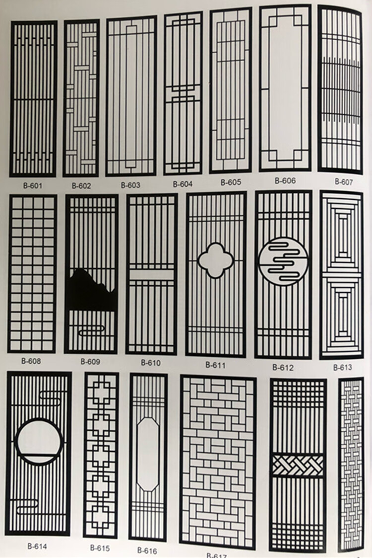 中式窗格 东阳木雕窗格花窗 中式门窗实木花格窗户玄关格栅背景墙纱画