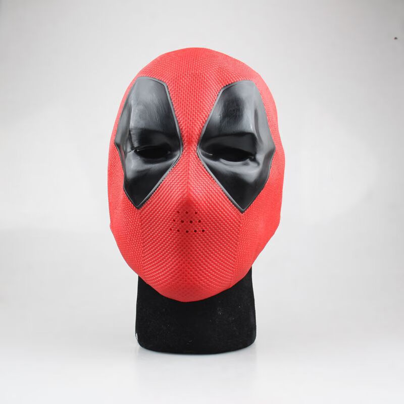 1头盔合集凯洛伦队长蝙蝠侠蚁人蜘蛛侠死侍软胶 死侍头套 软胶【图片