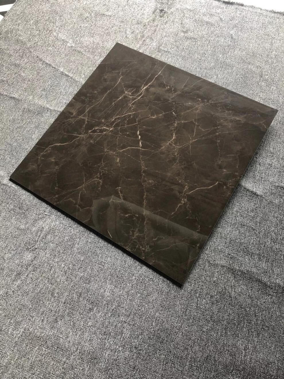 深色仿大理石纹通体瓷砖800灰咖色ktv酒店地板砖黑色墙砖普斯灰800800