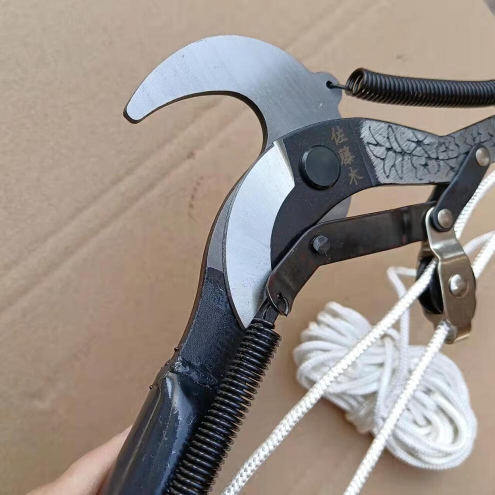【京选】高空修枝剪刀进口钢材制造佐藤木高枝剪头2轮3轮省力高空剪
