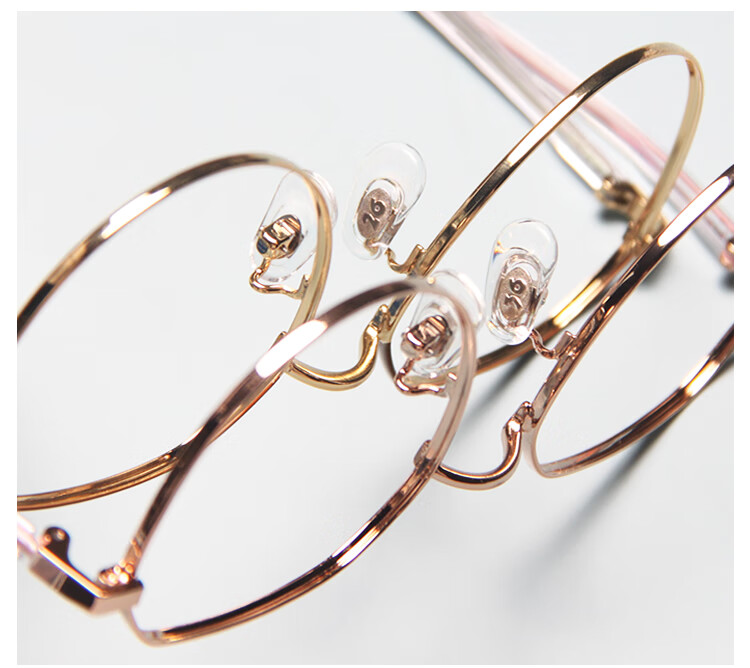 日本加厚增高眼镜鼻托配件眼睛架鼻梁拖墨镜硅胶鼻垫防滑 26增高 脱脂