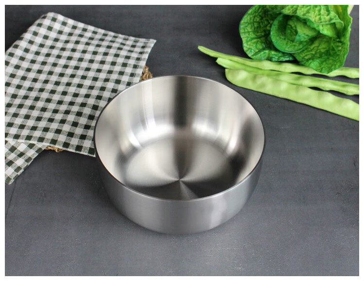 传承之碗1810不锈钢碗304儿童大碗料理碗全钢吃饭碗汤碗传承小号碗约