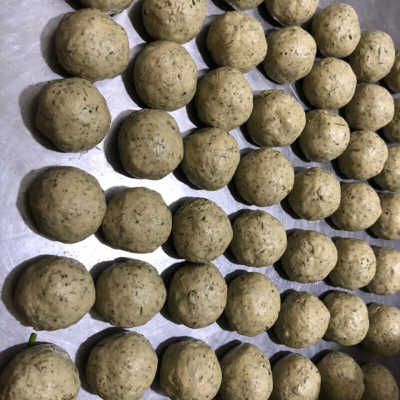 重庆荣昌特色小吃美食荣昌艾粑速食年糕糯米粑10个 干豇豆肉馅艾粑