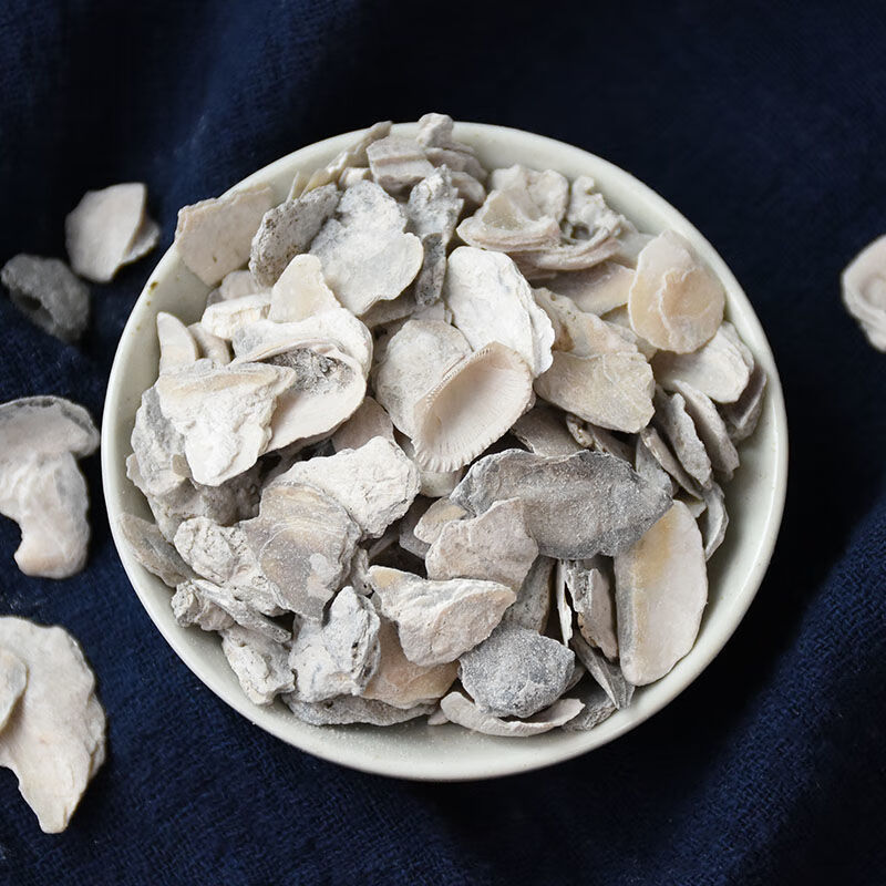 牡蛎 中药材牡蛎 牡蛎壳500克 另售 煅牡蛎 珍珠母 龙骨 煅牡蛎五百克