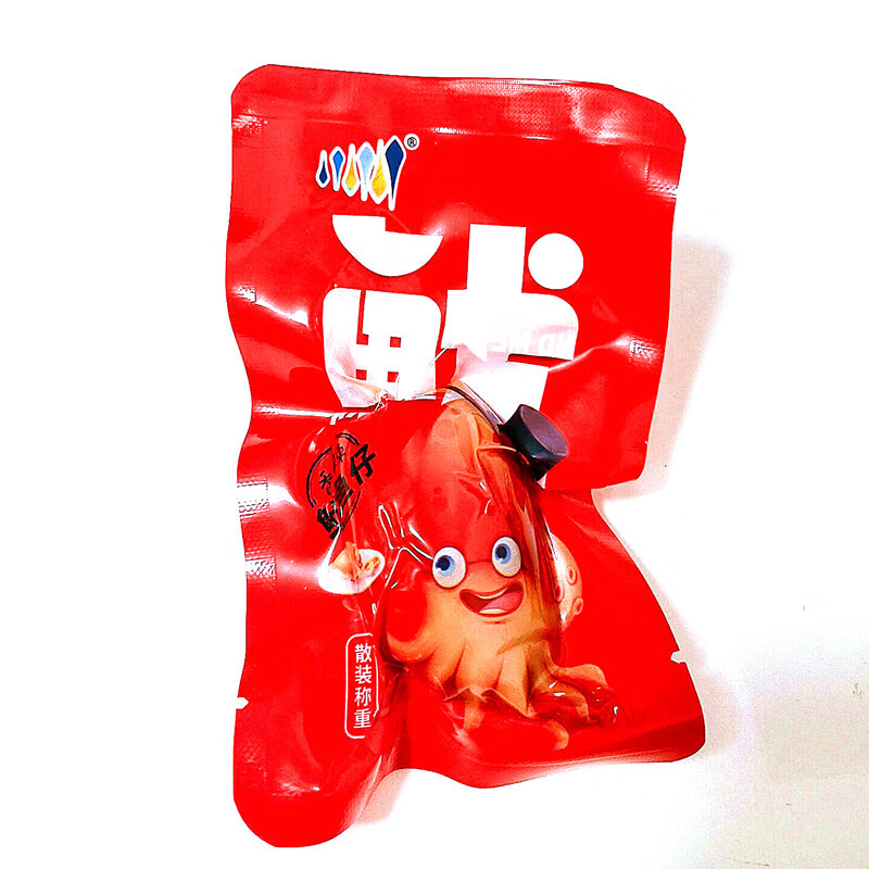 鱿鱼仔 山东烟台特产鱿鱼仔墨鱼仔500克无籽3口味裕达产品真空小包装