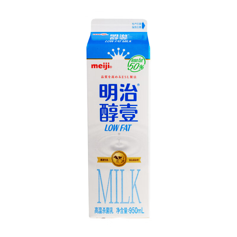 明治 Meiji 醇壹牛奶牛乳低温鲜奶餐饮用咖啡奶茶饮料原料950ml4瓶鹿角巷5瓶全脂醇壹 顺丰 图片价格品牌报价 京东