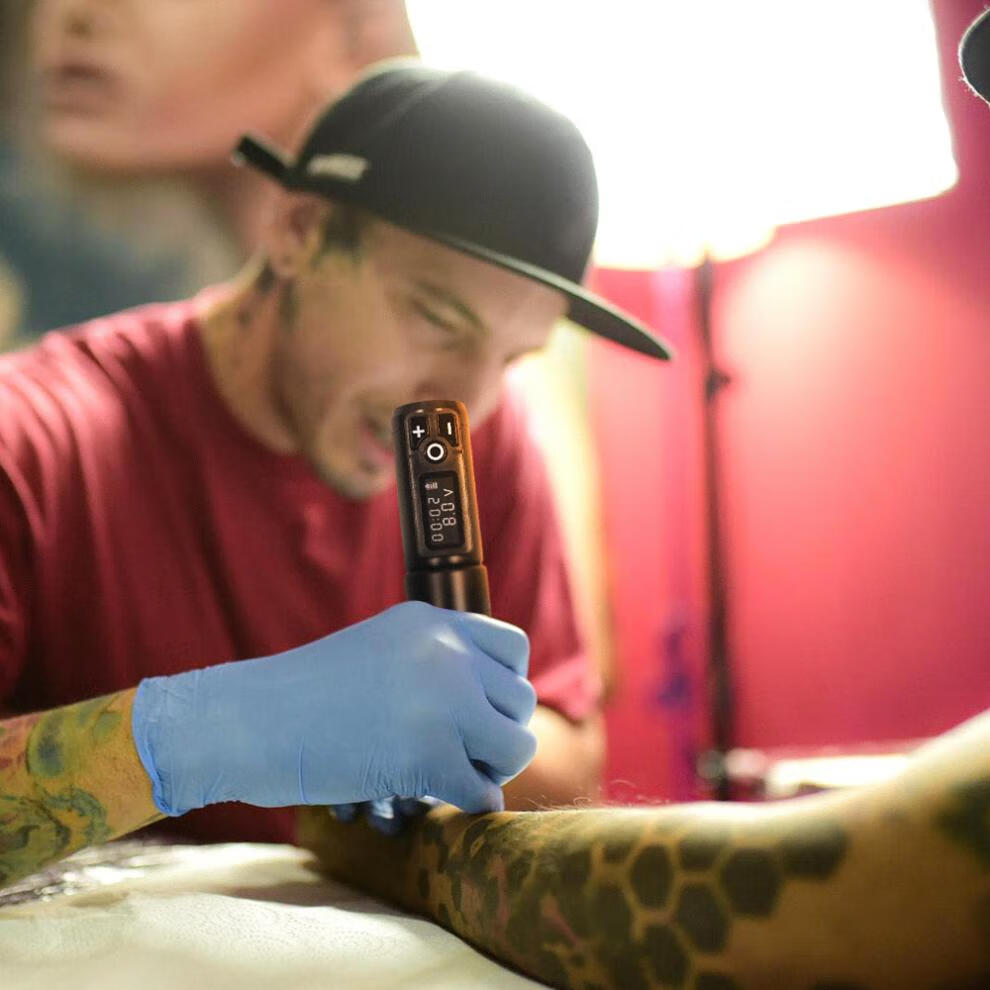 纹身器材充电无线纹身笔电池纹身机器割线打雾一体机马达刺青工具器材