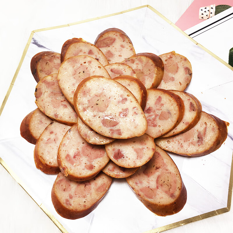 正宗鹅肝肠对青烤鹅鹅肝肠东北特产小吃熟食500g1斤满2份