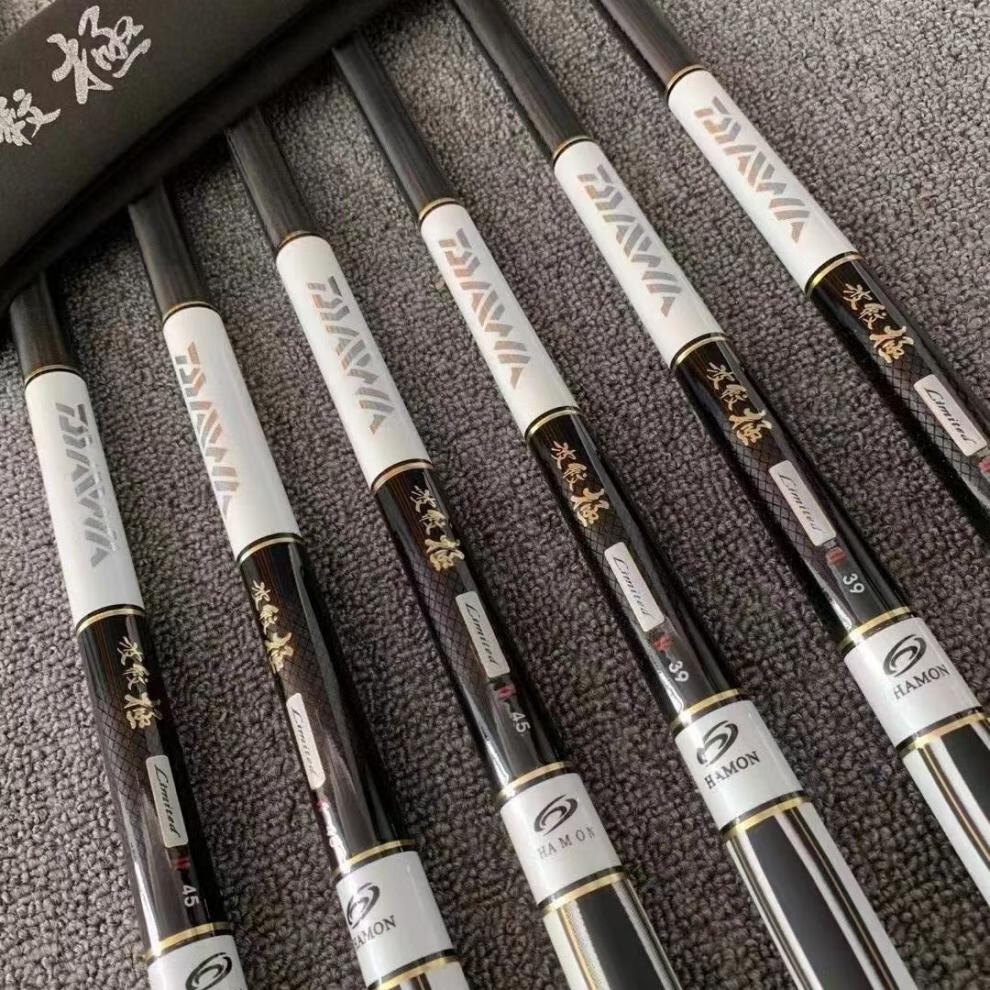 达亿瓦(daiwa)【京选】达亿瓦波纹极limited2代目日本产鲤竿台钓竿
