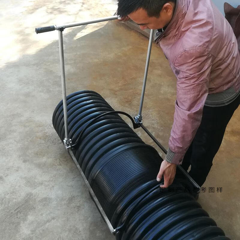 通用款接管工具hdpe双壁波纹管安装神器污水管手动拉紧拉管连接器 400
