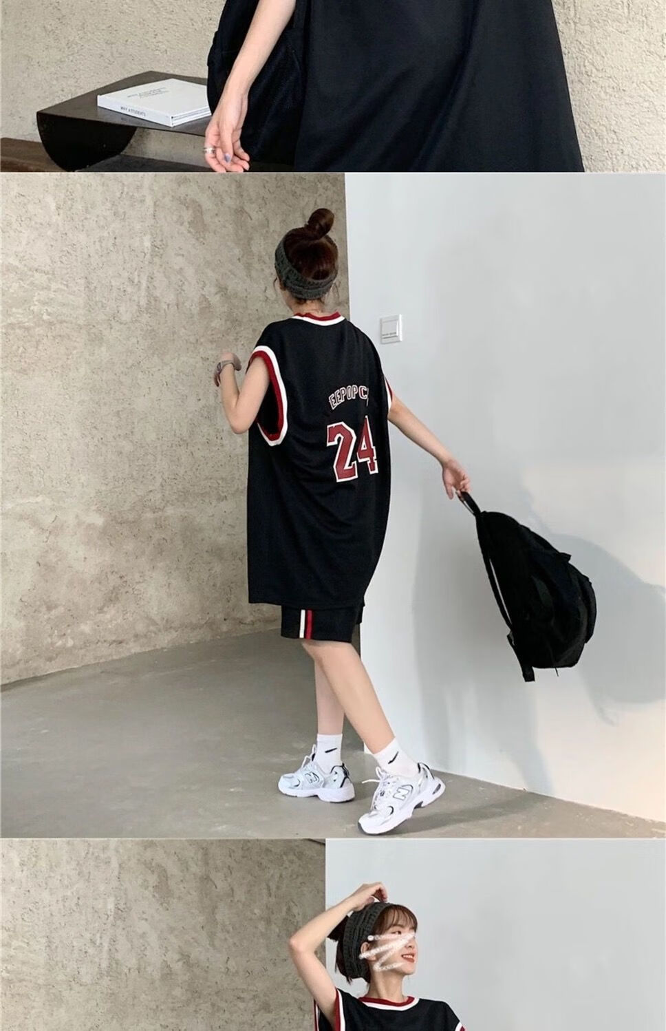 篮球服女生侧边图片