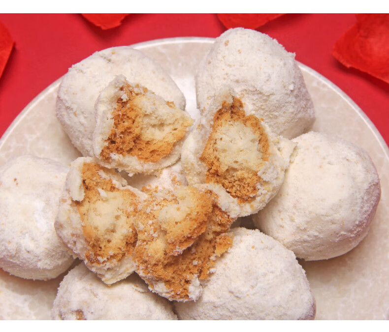 河南特产口酥蜜角果子口酥果子老式传统糕点果子大金果500g 3袋装