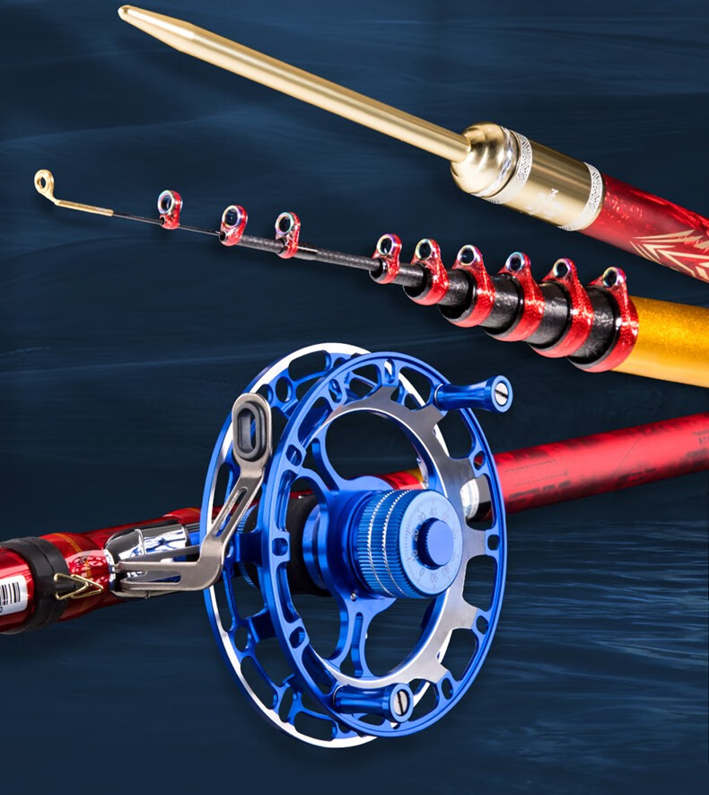 梦巴赫(monbacher) 梦上品崎s版高碳素前打竿逗钓三定位前打竿超轻超