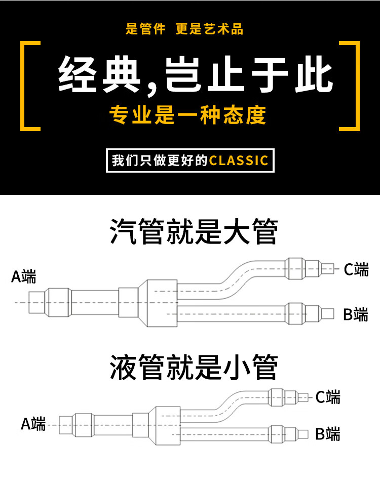 日立分支器型号配管图图片