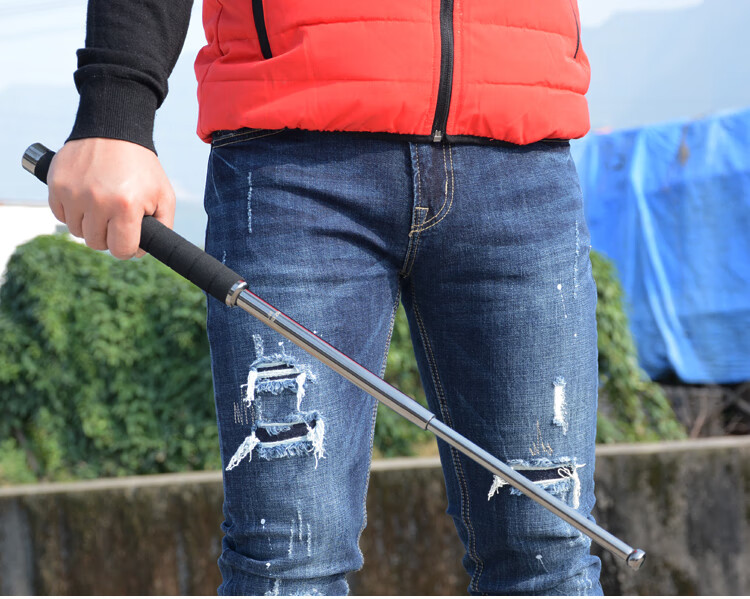 迅逸创防身用品 伸缩铁棍棒男女防狼防爆车载甩甩防身棍棒用品合法