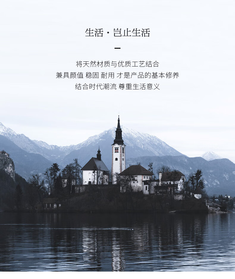 绿林咖 茶几 意式茶几圆形大理石设计师北欧风高低大小圆几创意茶桌组合 【天然大理石椭圆几】 整装