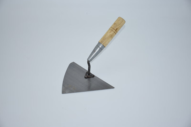 定制适用砌墙工具三角铲尖大铲子瓦工刀砌砖东北大铲桃形铲砖刀偏铲