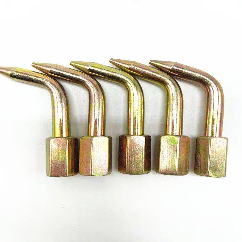 黄油抢油嘴黄油枪头弯头黄油嘴黄油嘴尖油枪头弯嘴非标黄油枪咀铁打