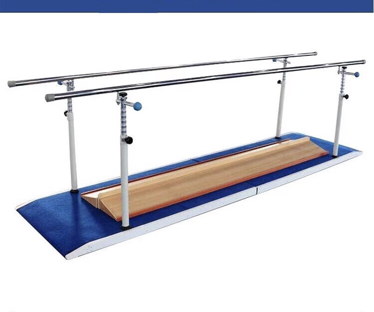 宝利嘉平行杠平衡杠儿童腿部站立行走下肢双杠家用训练器材成人3米带