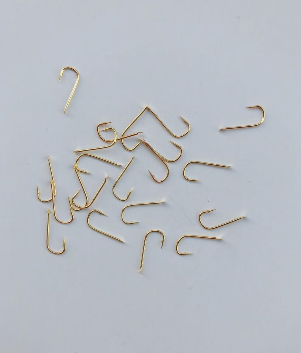 q金袖鱼钩散装进口细条鱼钩袖钩有刺无刺可选鲫鱼钩钓鱼钩钓鱼用品音