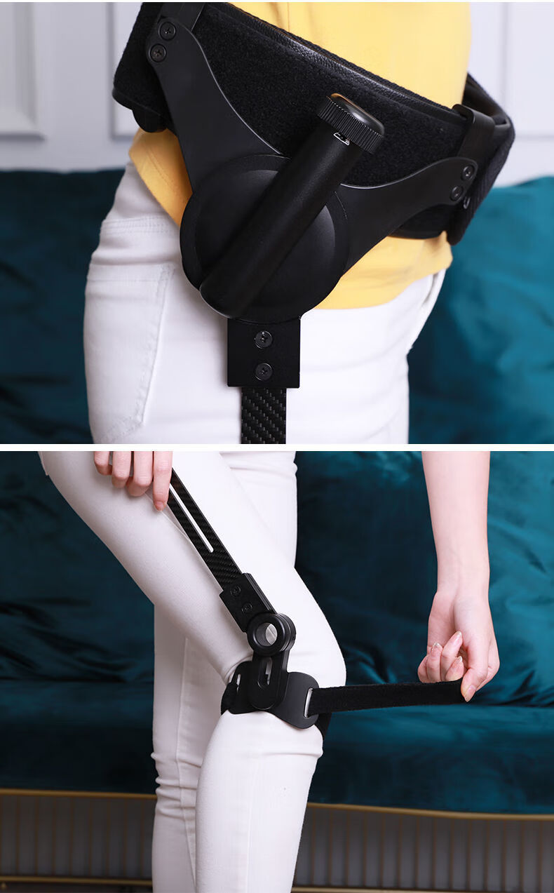 辅助下肢行走助步中风偏瘫康复训练器材助力走路锻炼抬腿学步s码左腿