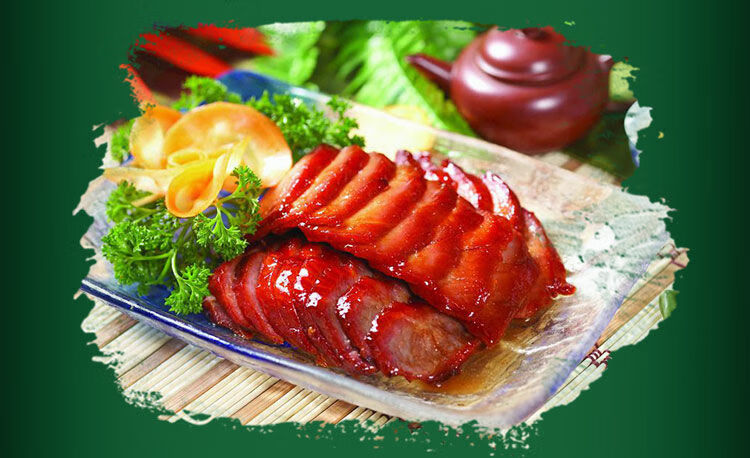 广式猪肉火腿 叉烧煲仔饭原材料1kg樱桃肉sn3385 荷美尔港式叉烧1kg*2