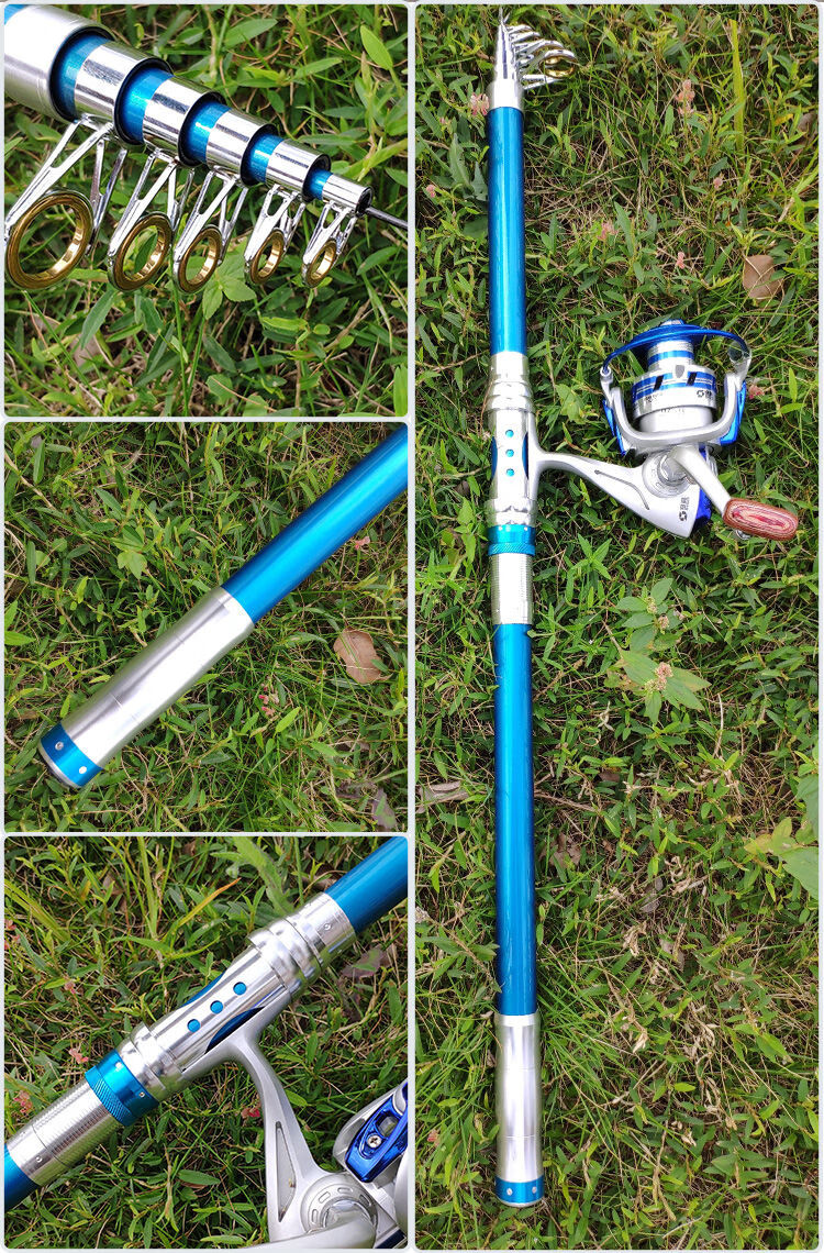 u海竿套装海杆全套鱼竿远投竿全套钓鱼杆轻硬甩竿抛竿海钓组合音然2米